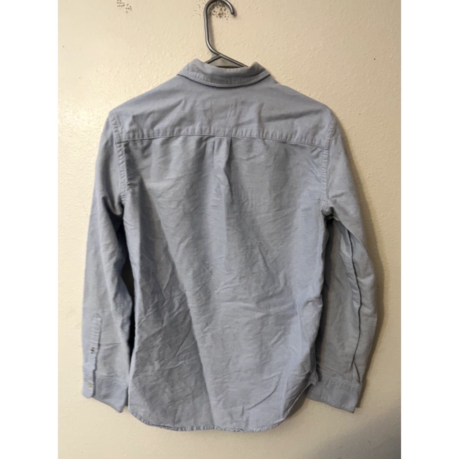 American Eagle Outfitters VINTAGE American Eagle Button Up Shirt Mens Small Blue Chambray Classic Fit Size US S / EU 44-46 / 1 - 3 Thumbnail