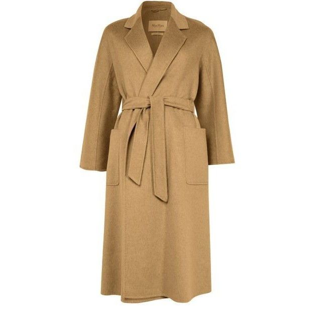 MAX MARA Ludmilla Brown Cashmere Long Coat New & Authentic (