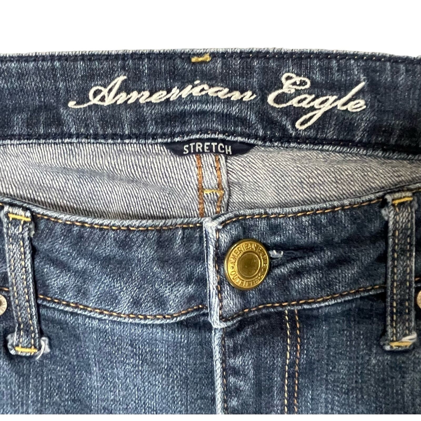 American Eagle Outfitters American Eagle Vintage Skinny Jeans Size 30" / US 8 / IT 44 - 2 Thumbnail
