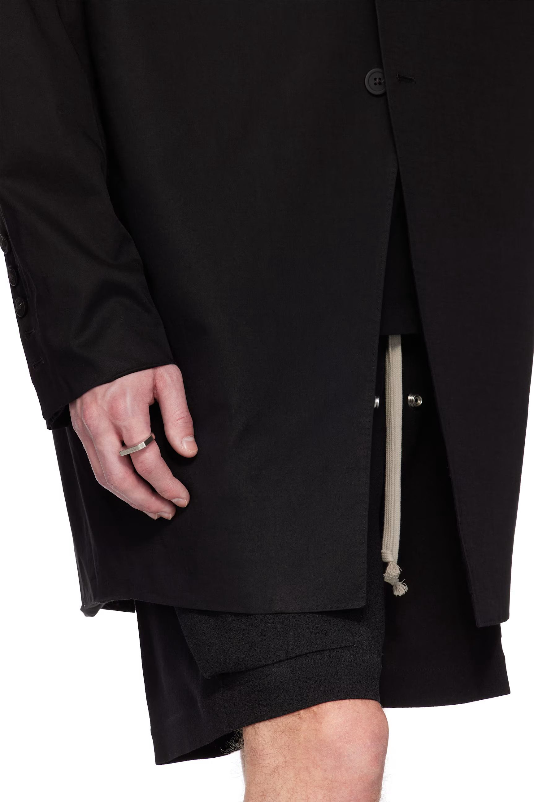 Rick Owens Rick Owens Silver Hollywood Hollywood Ring Size ONE SIZE - 2 Thumbnail