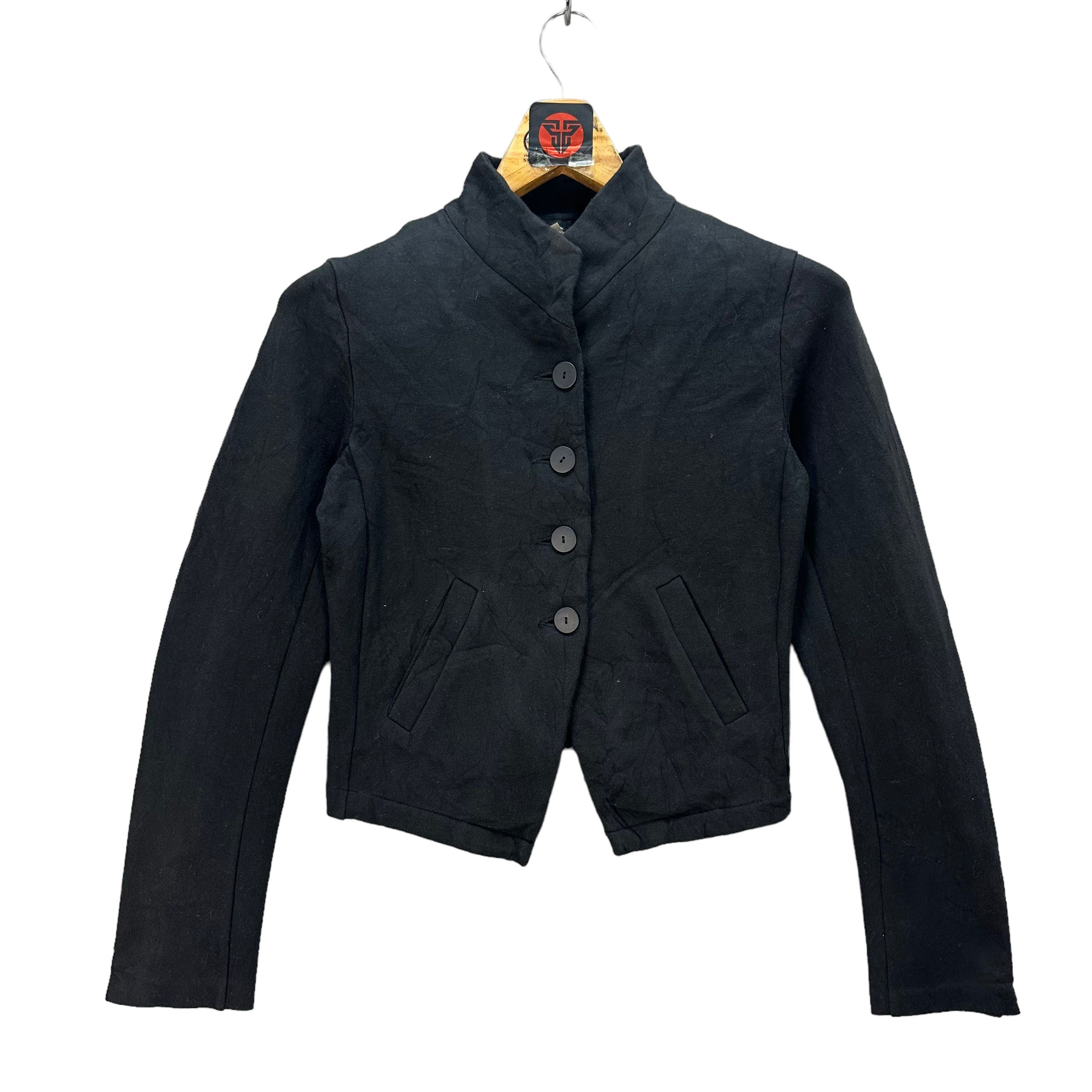 agnes b. AGNES B PARIS CROPPED CASUAL JACKET #7594-156 Size S / US 4 / IT 40 - 1 Thumbnail