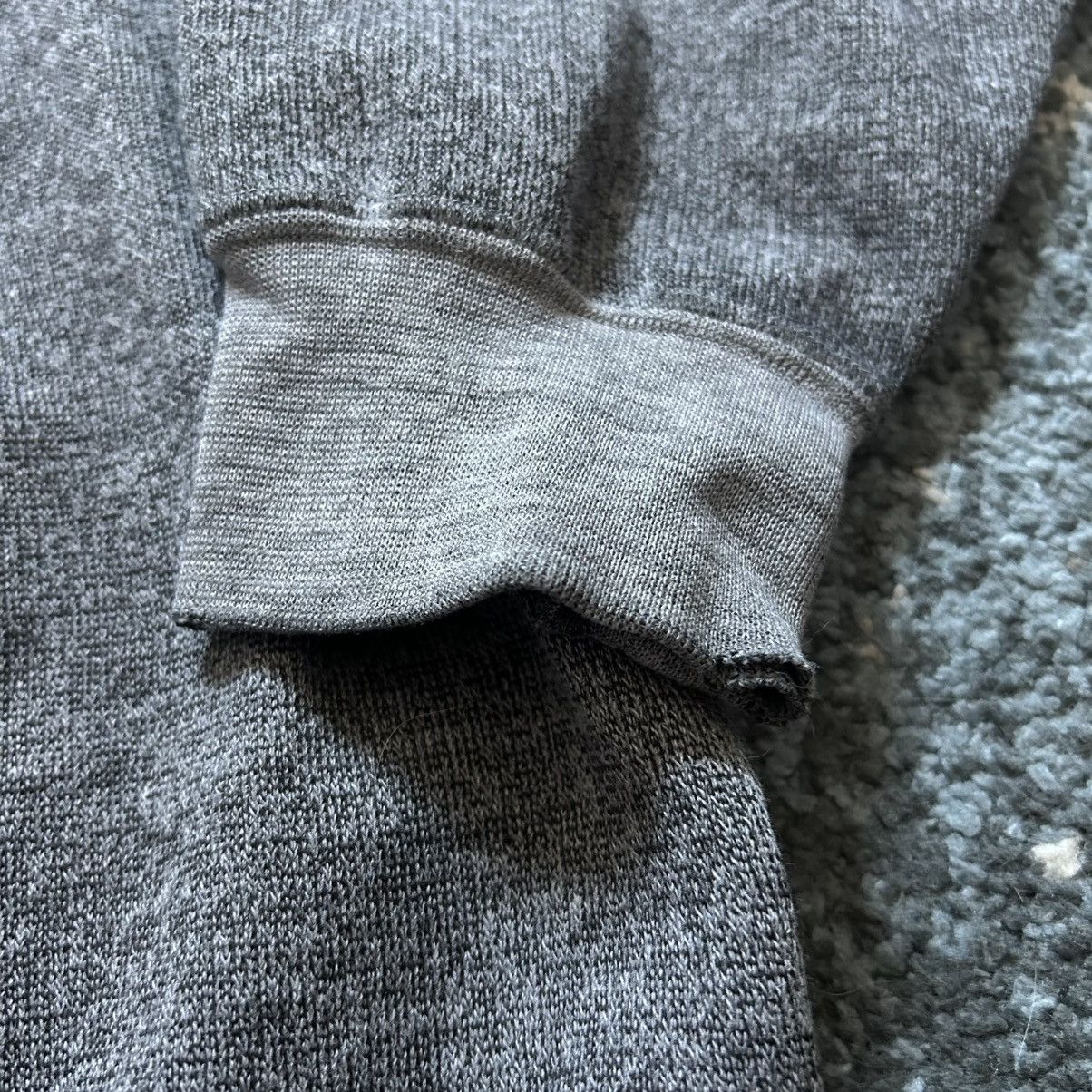 Lee Y2K LEE SPORT CHiCAGO CUBS GREYSCALE BOXY V-NECK SWEATSHiRT Size US L / EU 52-54 / 3 - 12 Thumbnail