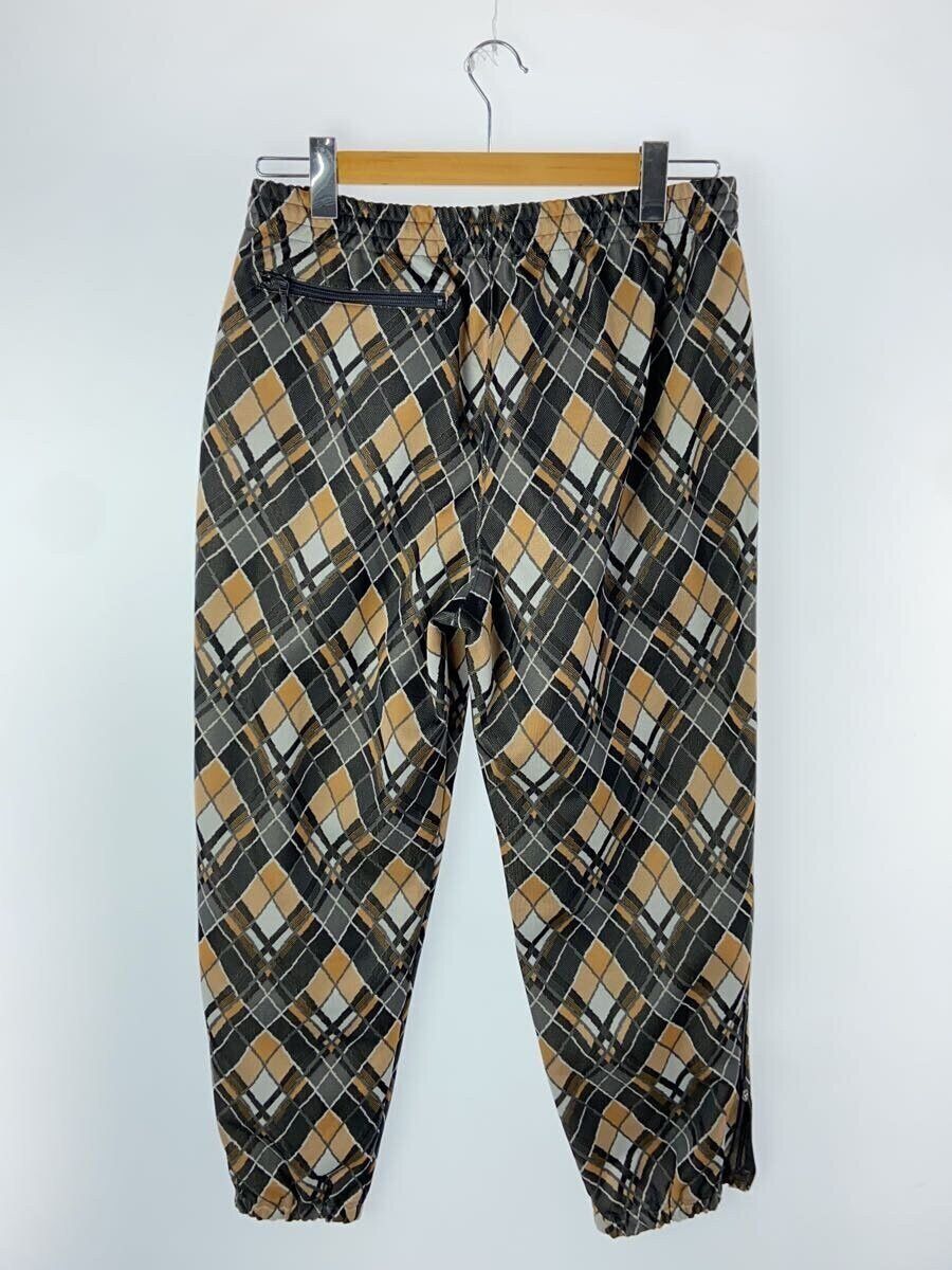 Needles Needles Zipped Polyester Track Pant Orange Check Size US 32 / EU 48 - 2 Thumbnail
