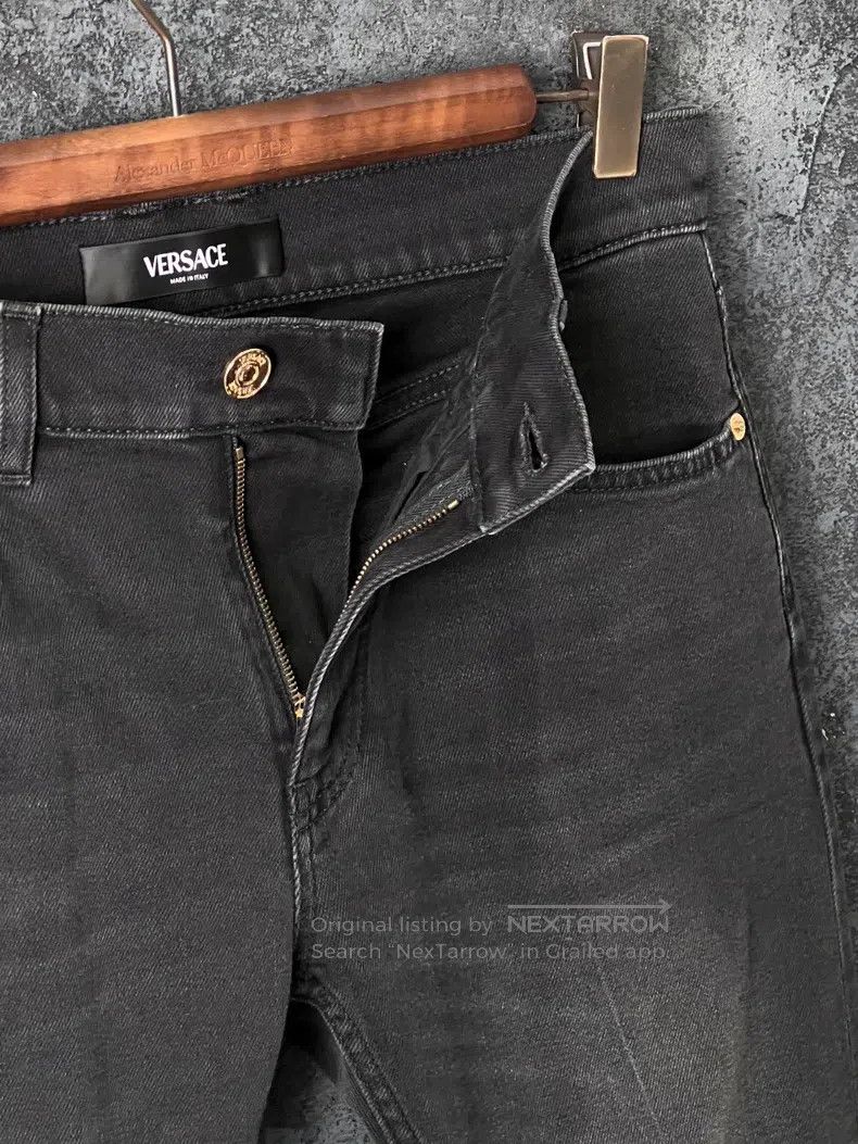 Versace Versace Smoked black cotton denim Size US 28 / EU 44 - 5 Thumbnail