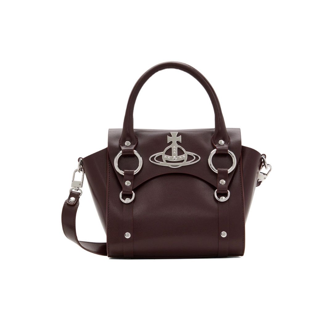 Vivienne Westwood o1f1d3z0825 Size: OS / Betty Small Bag in Burgundy Size ONE SIZE - 1 Thumbnail