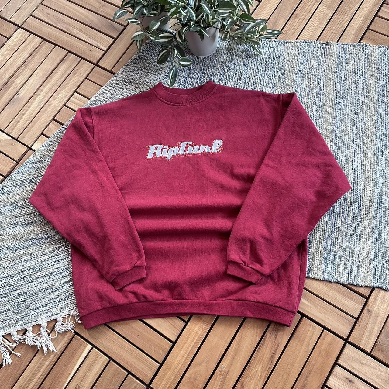 Rip Curl Vintage Y2K Rip Curl Surfwear Baggy Sweatshirt Size US L / EU 52-54 / 3 - 1 Thumbnail