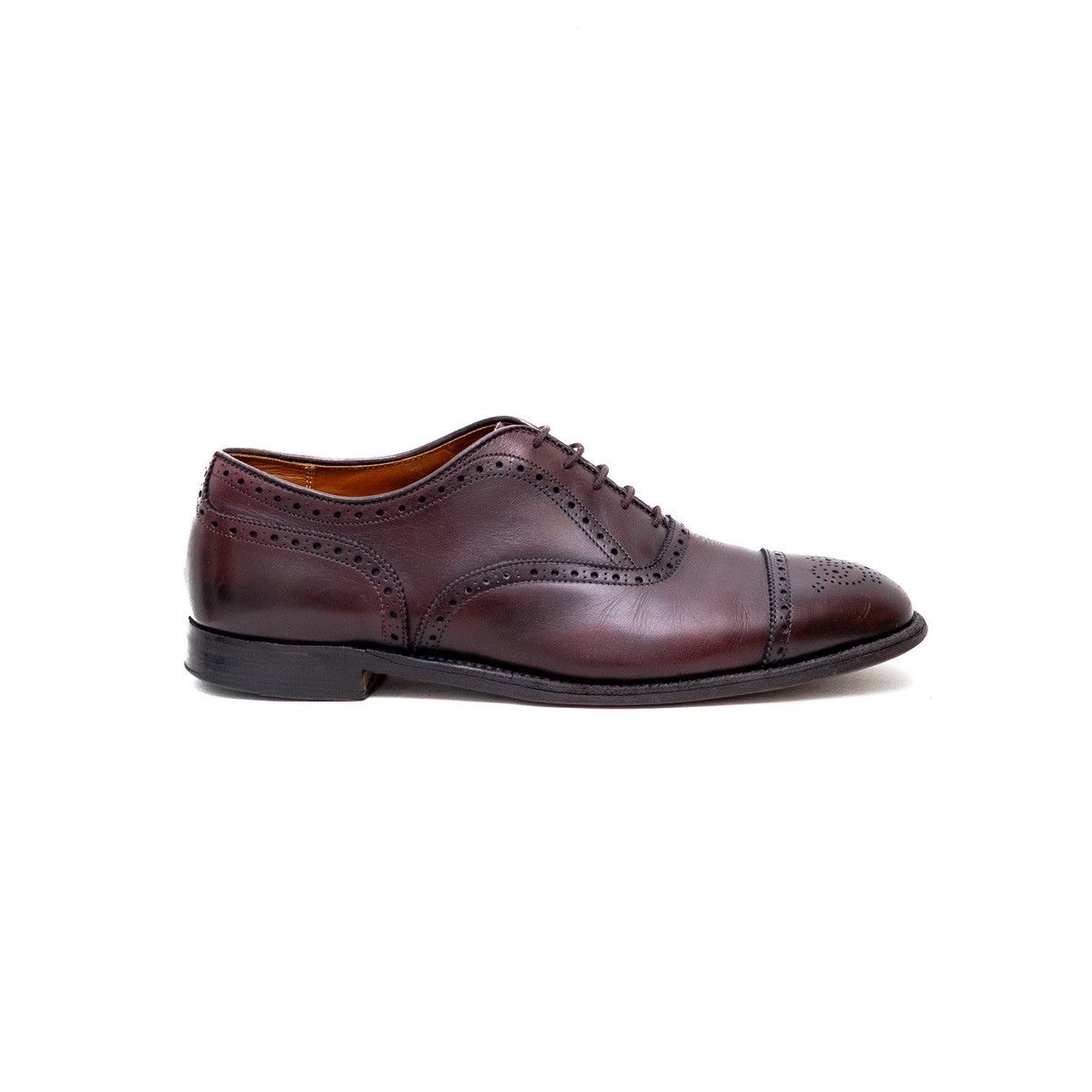 Alden Alden New England 908 B/D Medallion Cap Toe Oxford Shoes 10 Size US 10 / EU 43 - 4 Thumbnail