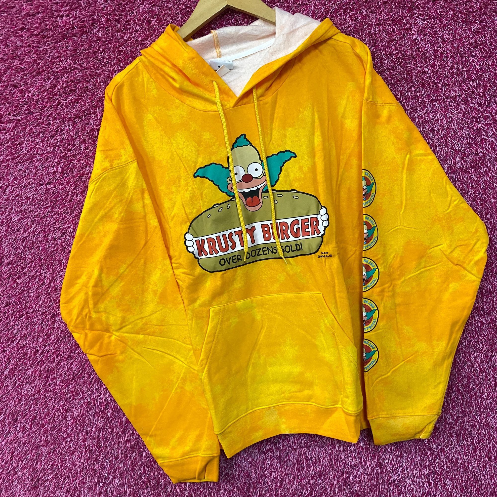 The Simpsons The Simpsons Krusty Burger tiedye hoodie size XL Size US XL / EU 56 / 4 - 3 Thumbnail