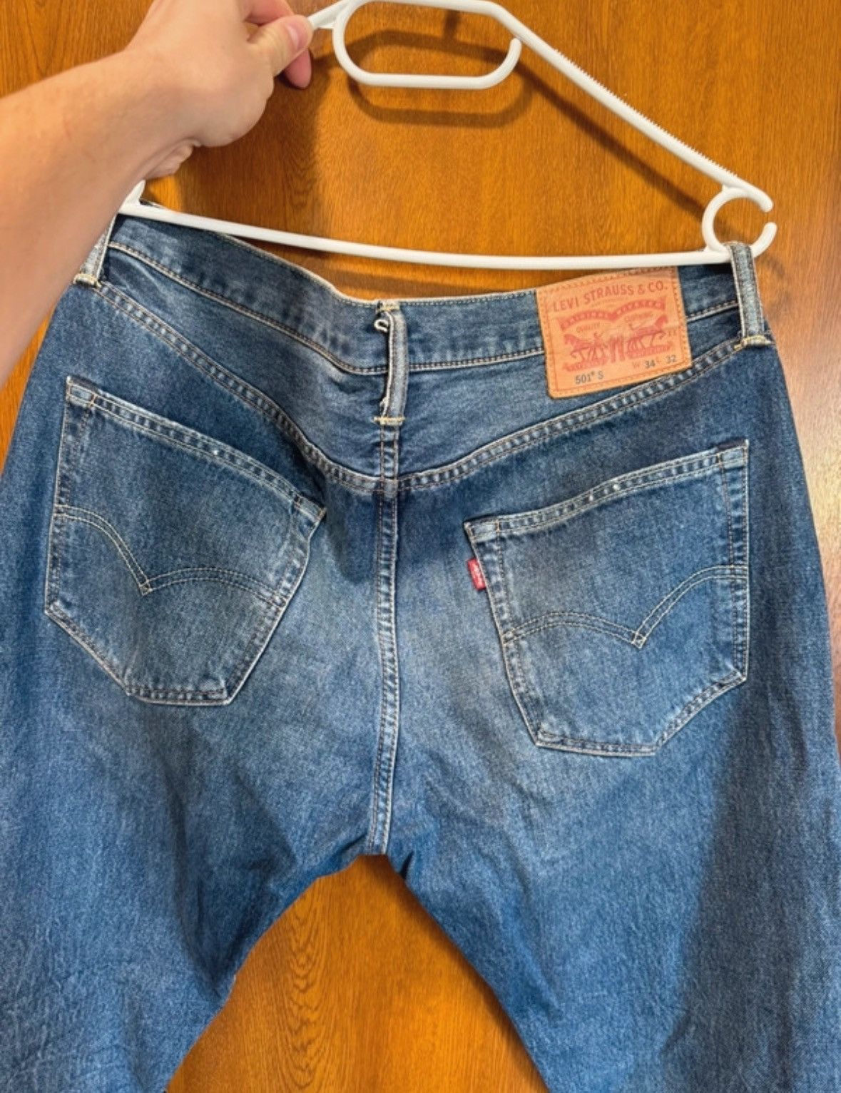 Japanese Brand × Levi's × Vintage Levi’s 501 Denim Jeans 34/32 Size US 34 / EU 50 - 2 Thumbnail