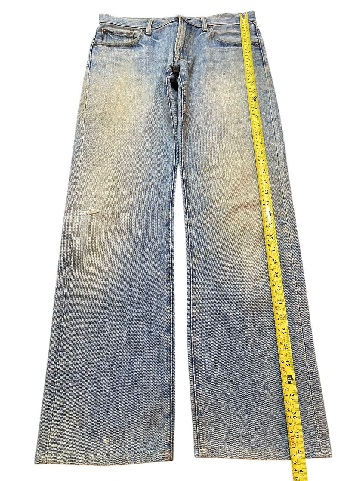Uniqlo Vintage Japanese Uniqlo Mud Faded Wash Style Loose Jeans Size US 32 / EU 48 - 12 Thumbnail