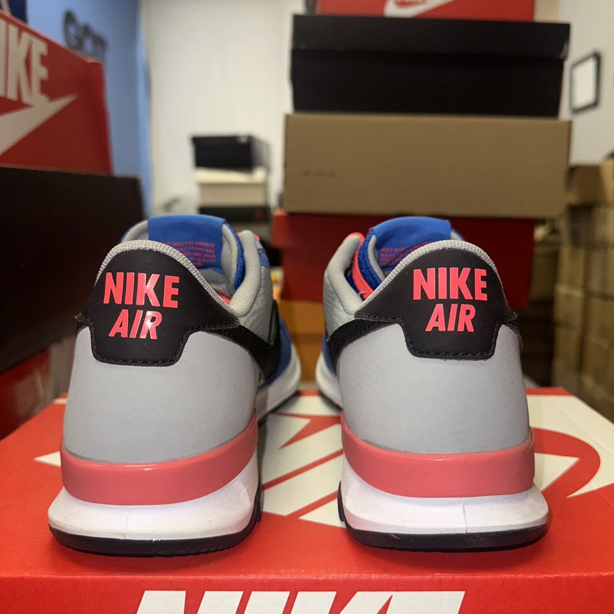 Nike Size 8 - Nike Air Pegasus 83/30 599482-401 Royal Blue Green Size US 8 / EU 41 - 4 Thumbnail