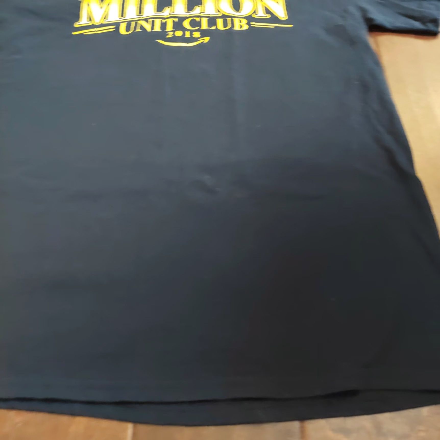 Gildan Gildan Ultra Cotton Men's LGB3 Million Unit Club 2018 Short Sleeve T-Shirt Sz M Black Logo Crew Neck Regular Fit Solid Cotton T-Shirt Mens B429 Size US M / EU 48-50 / 2 - 4 Thumbnail