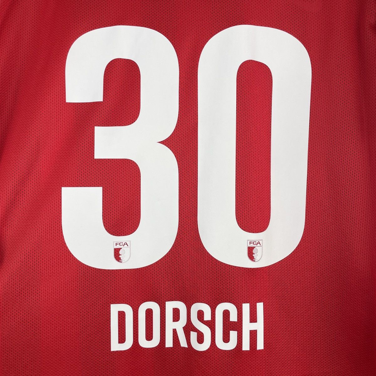 Nike FC Augsburg Niklas Dorsch Home Nike Jersey Shirt 2021/2022 Size US XXL / EU 58 / 5 - 7 Thumbnail