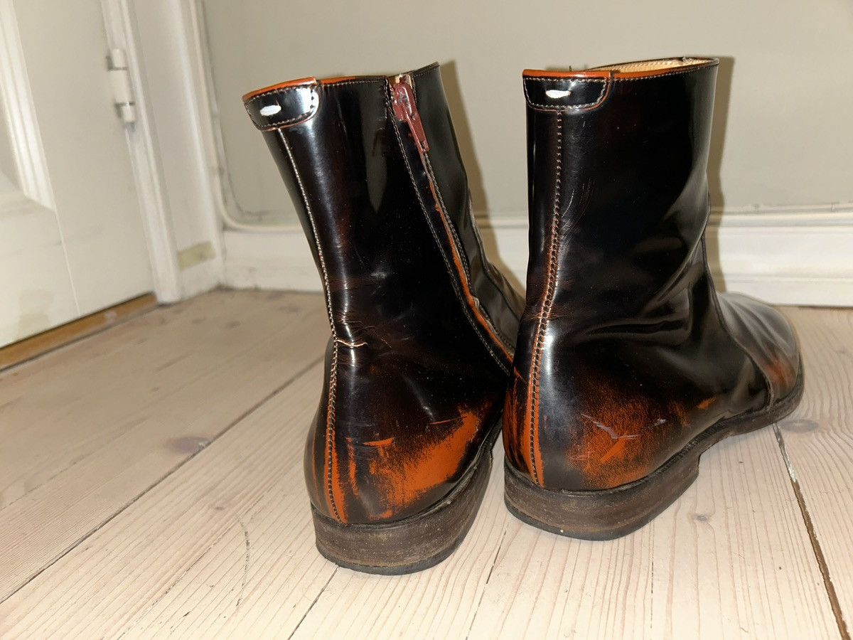 Maison Margiela Patina patent boots Size US 9 / EU 42 - 9 Thumbnail