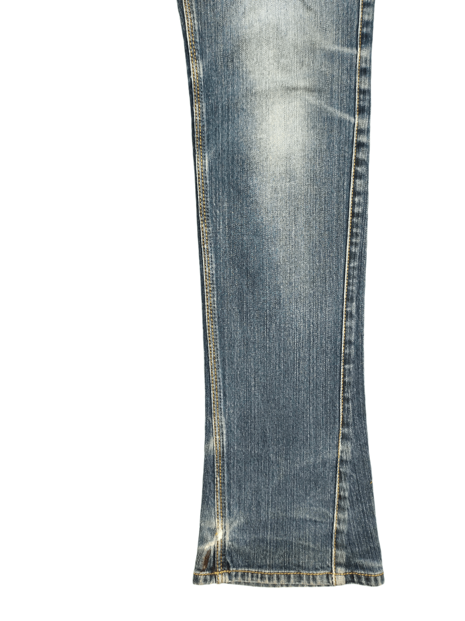 If Six Was Nine Flare Slim Jeans Nicole Club Clawmark Distress Faded Bootcut Size US 30 / EU 46 - 8 Thumbnail