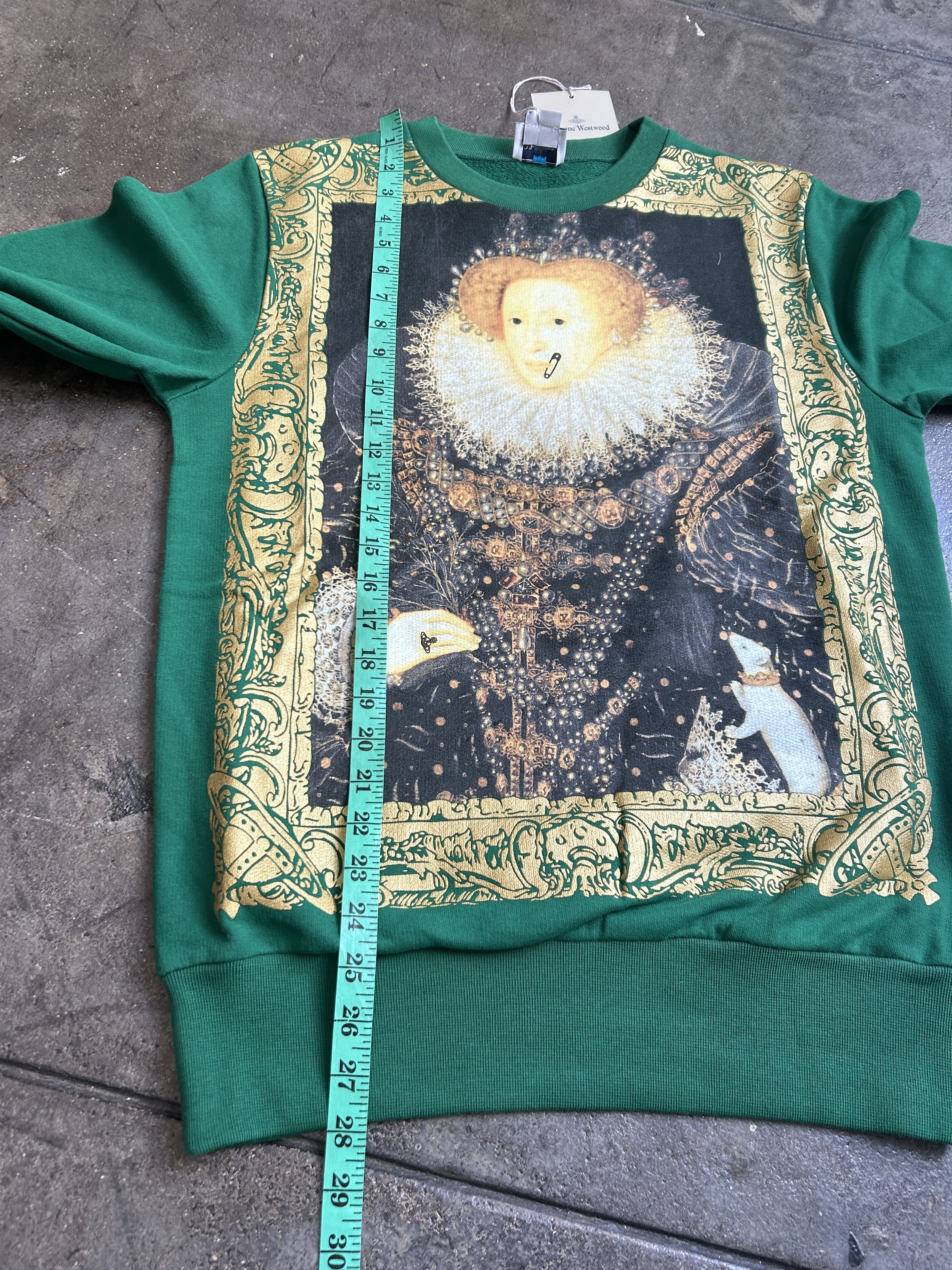 Vivienne Westwood 2014 Brand New in Plastic Renaissance Painting Sweater Size US S / EU 44-46 / 1 - 14 Thumbnail