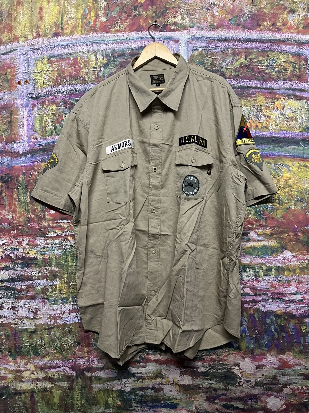 Alpha Industries U.S Alpha Industries Shirt Saiz 5L Size US XXL / EU 58 / 5 - 3 Thumbnail