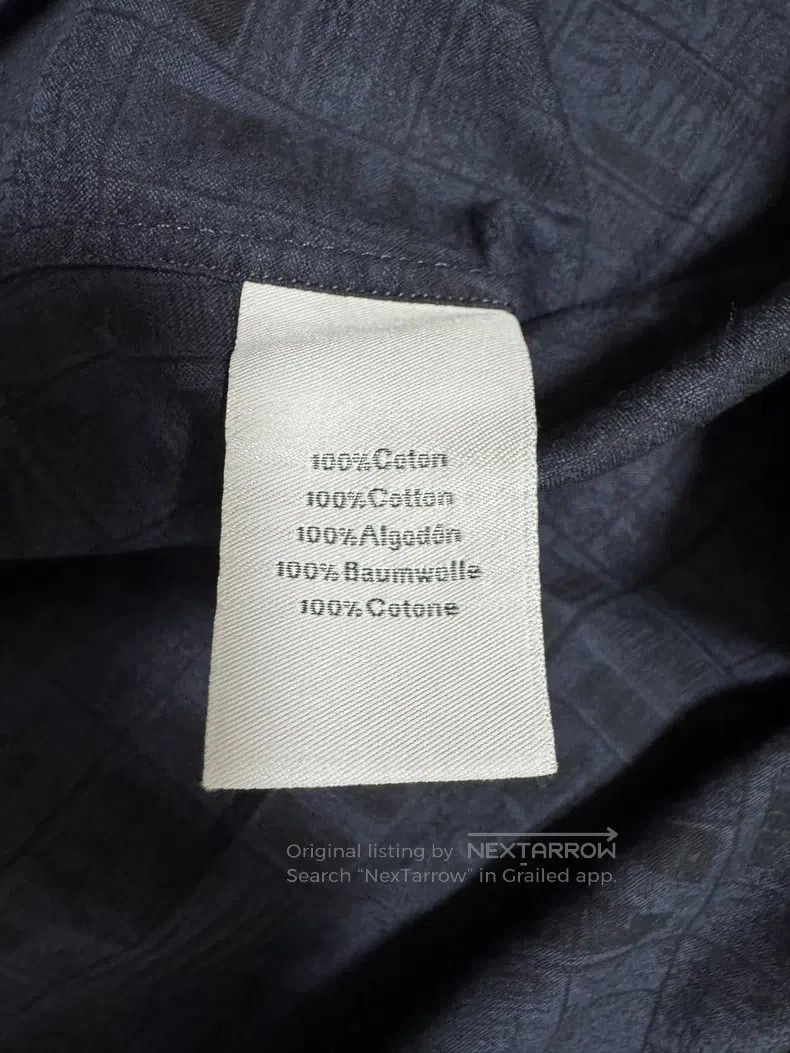 Hermes Hermes size 39 Shirt with classic dark patterns, special pr Size US M / EU 48-50 / 2 - 8 Thumbnail