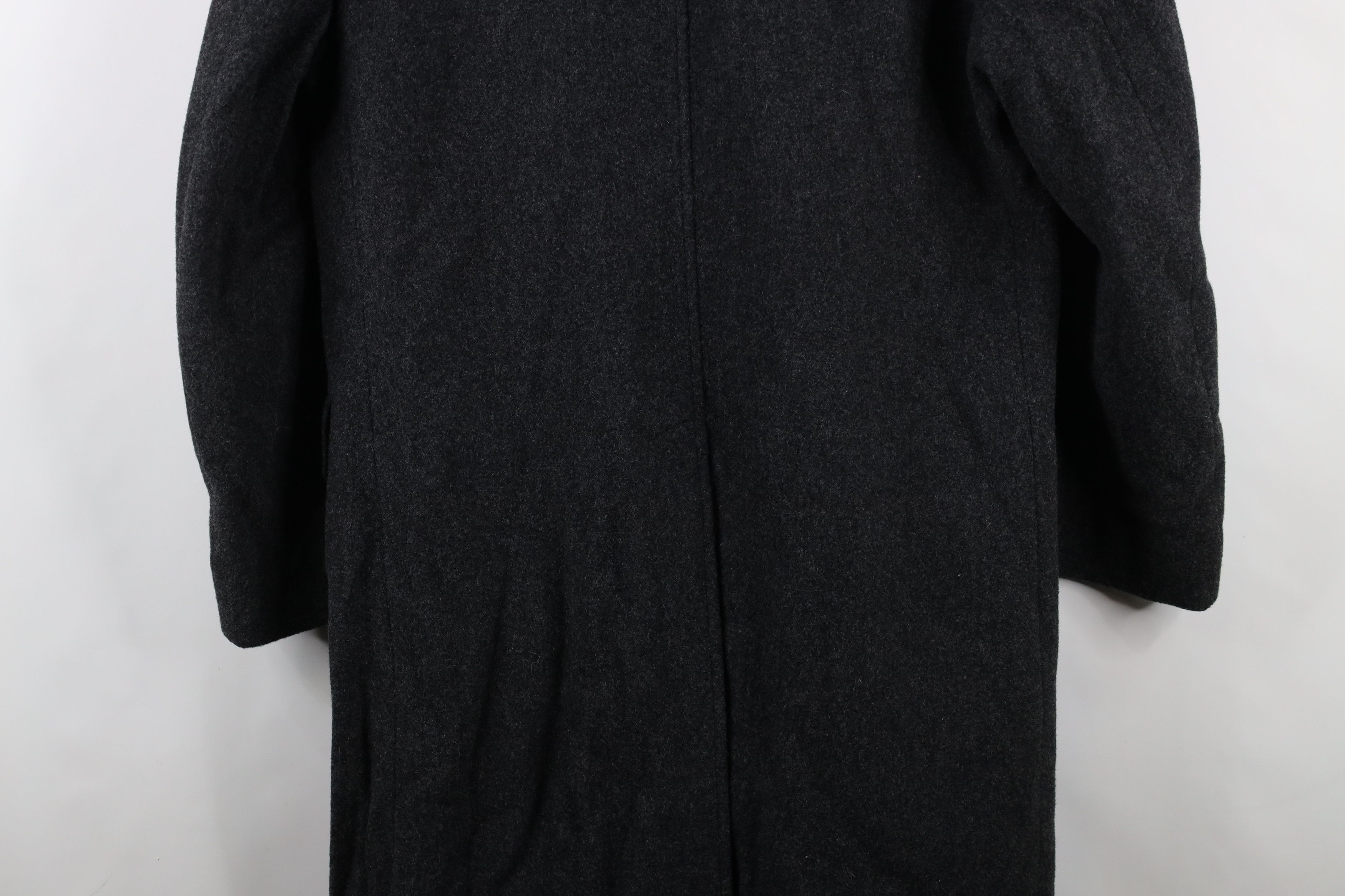 Vintage Vintage 70s Streetwear Overcoat Jacket Charcoal Gray USA Size US L / EU 52-54 / 3 - 14 Thumbnail