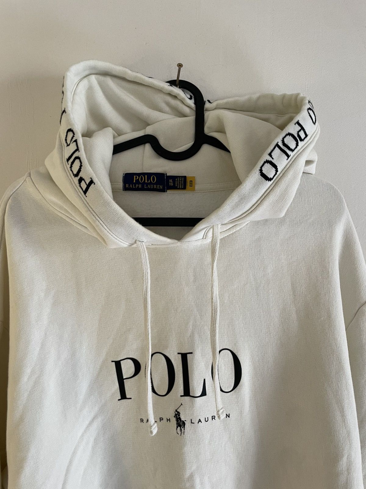 Polo Ralph Lauren Polo Ralph Lauren Hoodie Pullover Big Logo Y2K Size US XL / EU 56 / 4 - 2 Thumbnail