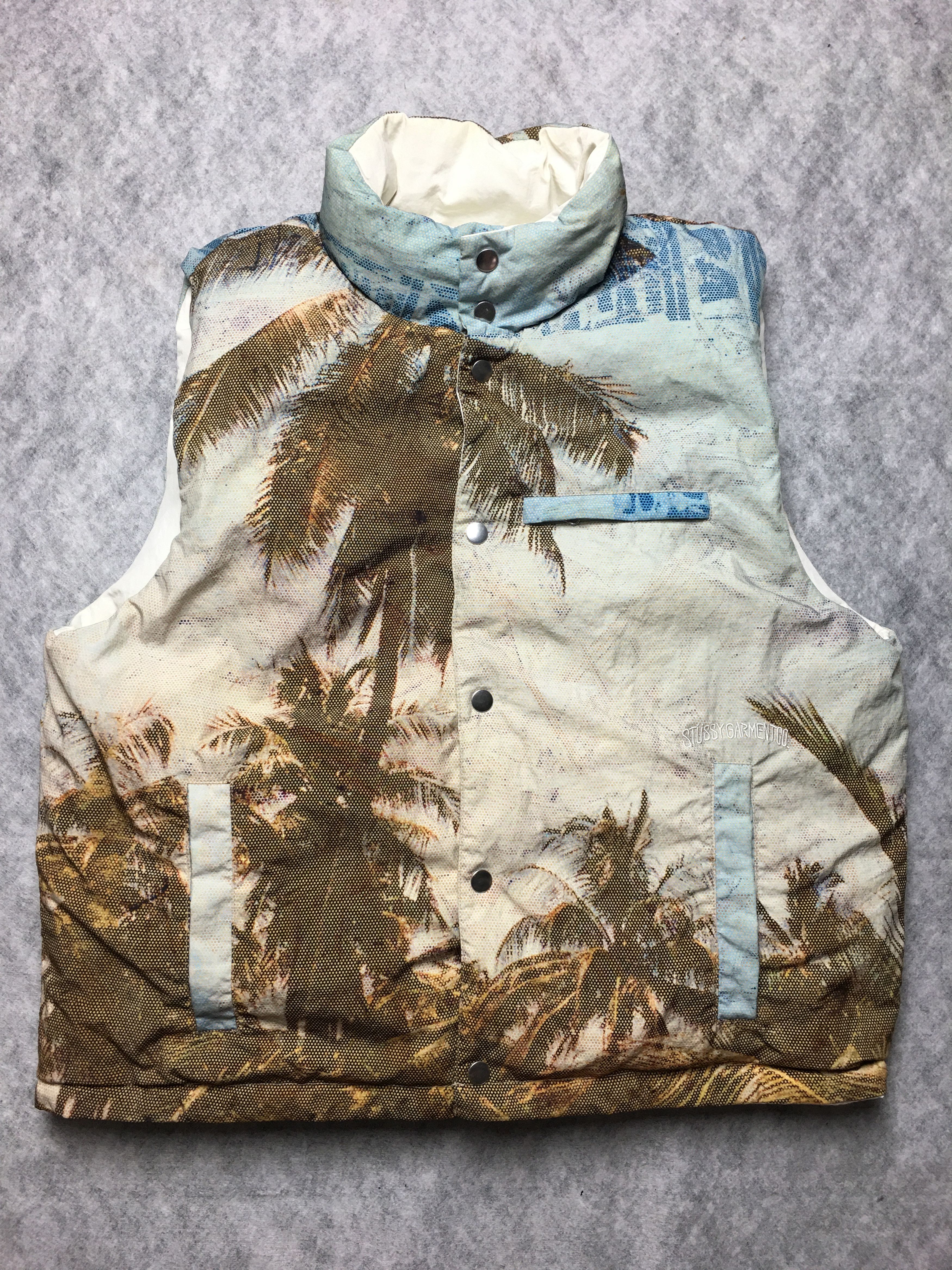 Stussy Stussy Sutherland Workgear Unisex Vest Bone Size S Size US S / EU 44-46 / 1 - 5 Thumbnail