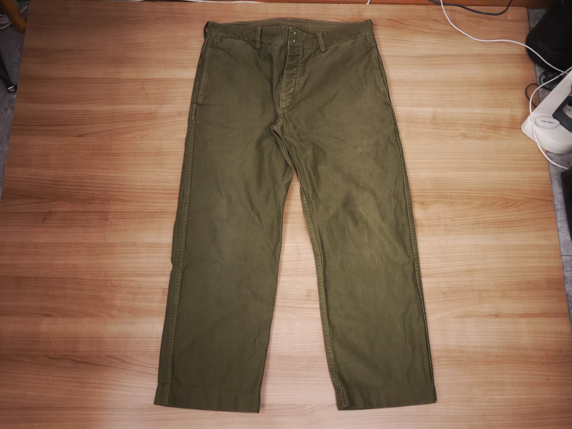 Visvim visvim pastoral pants olive green chinos Size US 31 - 1 Thumbnail