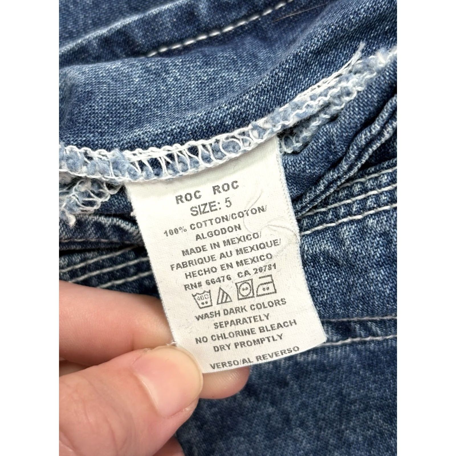 Tommy Hilfiger VINTAGE Tommy Hilfiger Carpenter Jeans Women’s Size 5 Medium Wash Denim Jeans Women 90s Casual Chic Workwear Blue Size 27" / US 4 / IT 40 - 5 Thumbnail