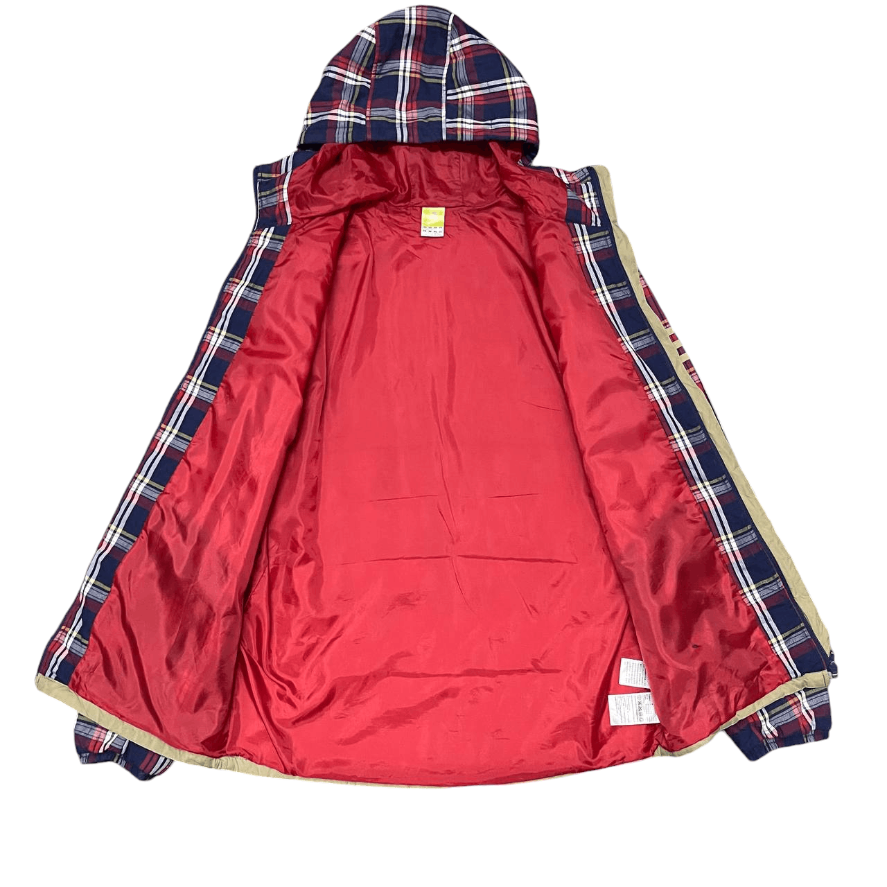 Adidas Vintage Adidas Neo 3 Striped Checkered Hooded Jacket Size US L / EU 52-54 / 3 - 5 Thumbnail