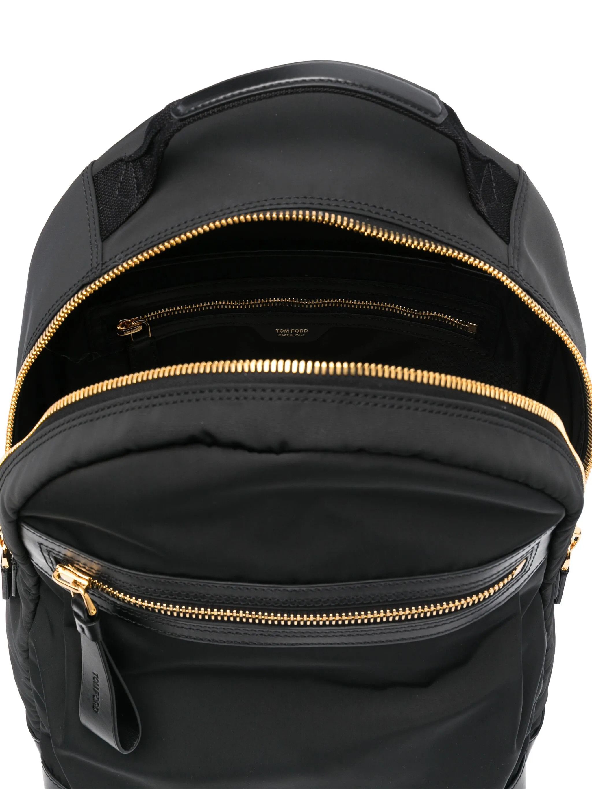 Tom Ford o1s22i1n0125 Size OS / Polyester Backpack in Black Size ONE SIZE - 4 Thumbnail