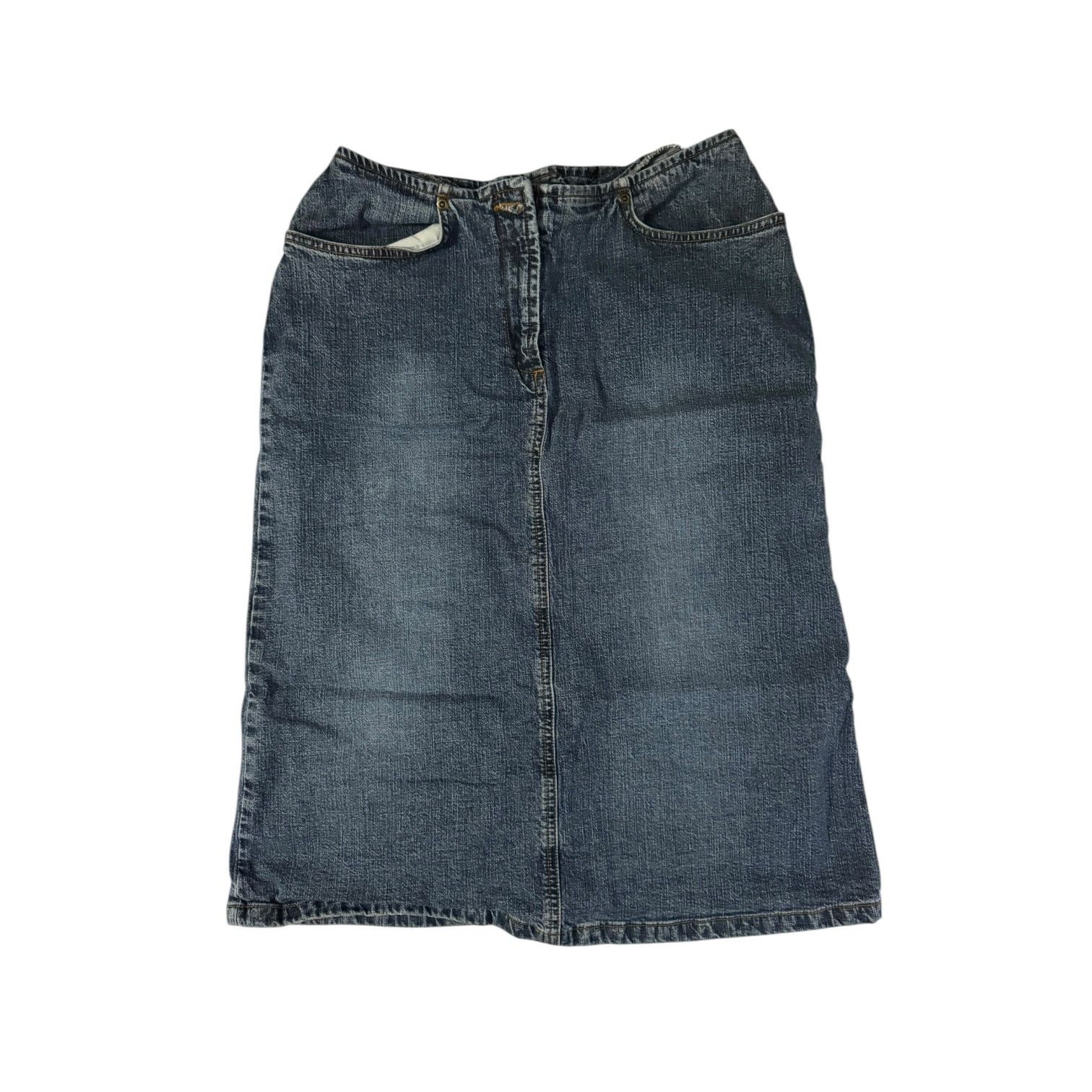 Other Harold’s Denim Blue Jean Retro Skirt Knee Length – Size 6 Size 28" / US 6 / IT 42 - 1 Thumbnail