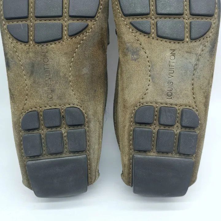 Louis Vuitton Louis Vuitton Brown Suede Moccasin Shoes for Men -2508 Size US 8 / EU 41 - 3 Thumbnail
