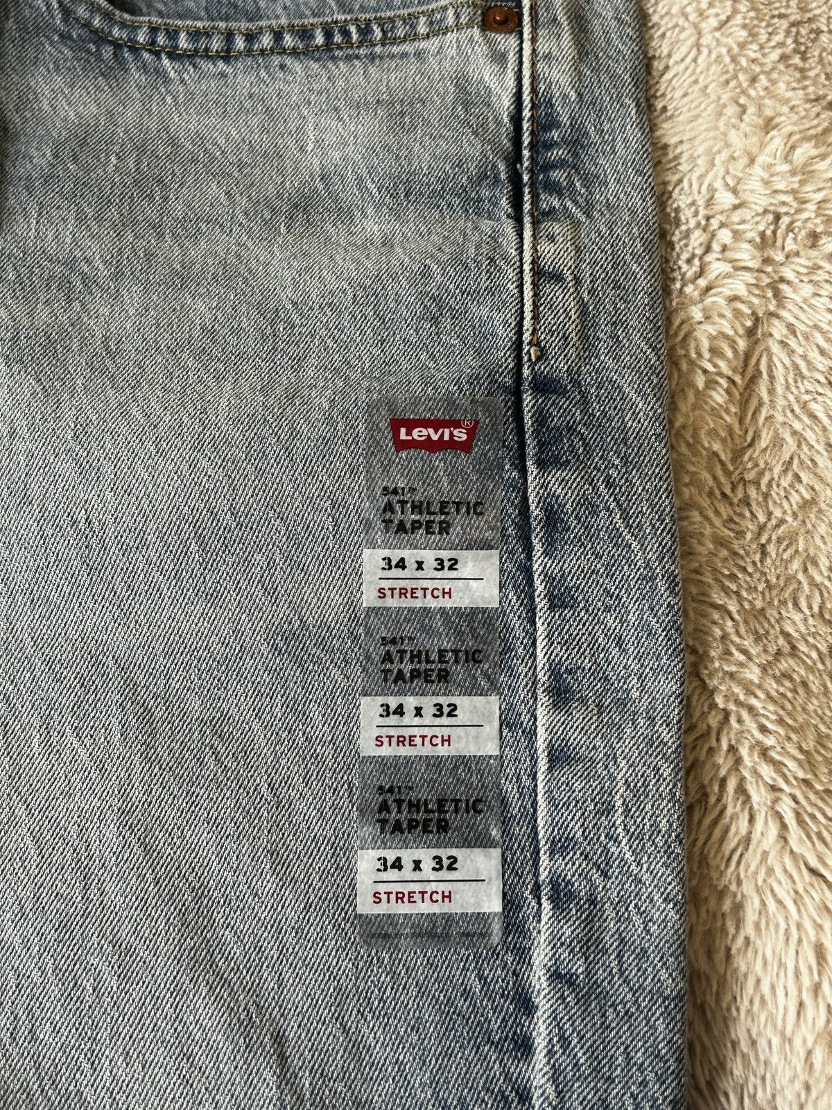 Levi's Levi’s 541 Athletic Taper Denim Jeans 34x32 Size US 34 / EU 50 - 2 Thumbnail