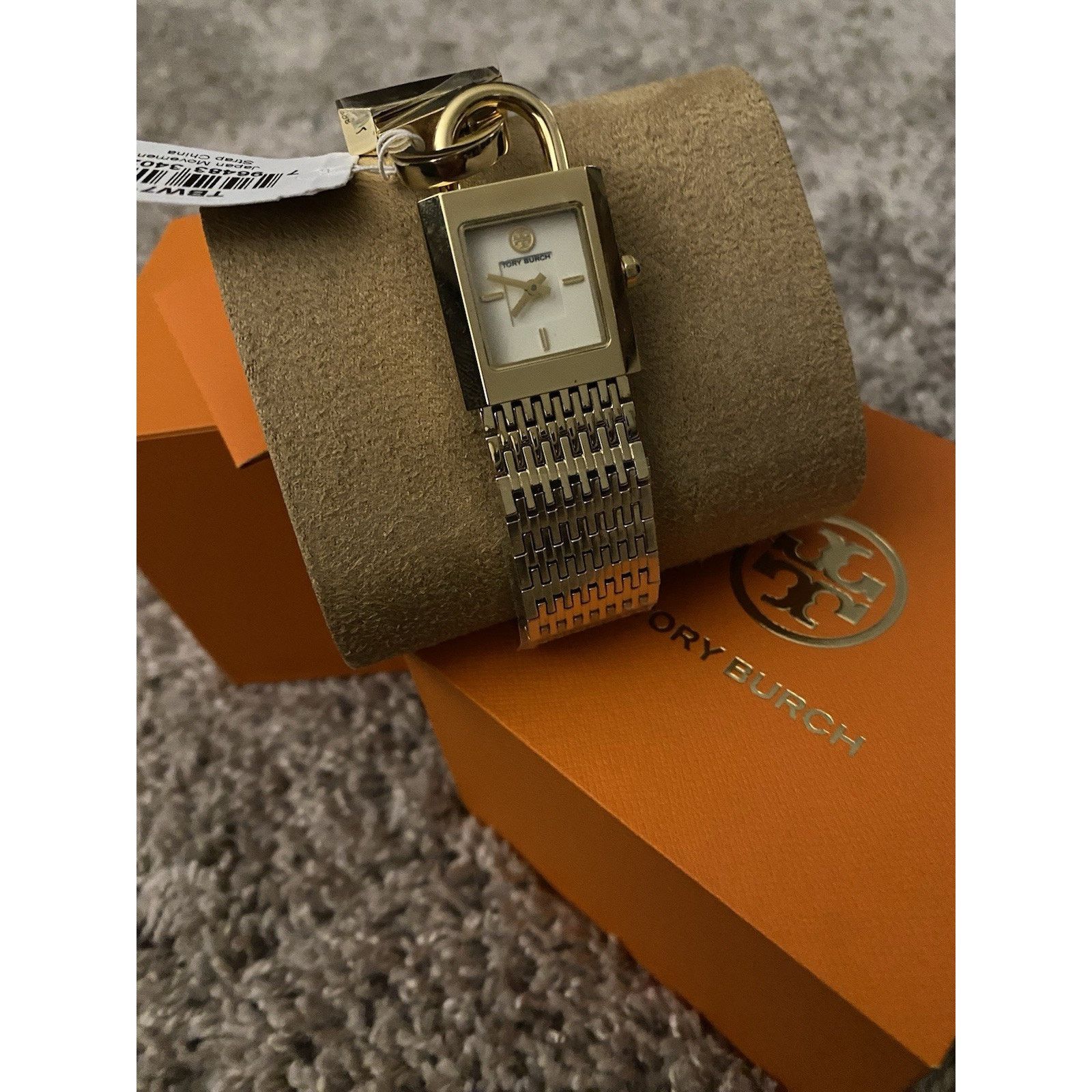 Tory Burch Tory Burch Bracelet Gold Watch Square Face NWT Size ONE SIZE - 1 Thumbnail