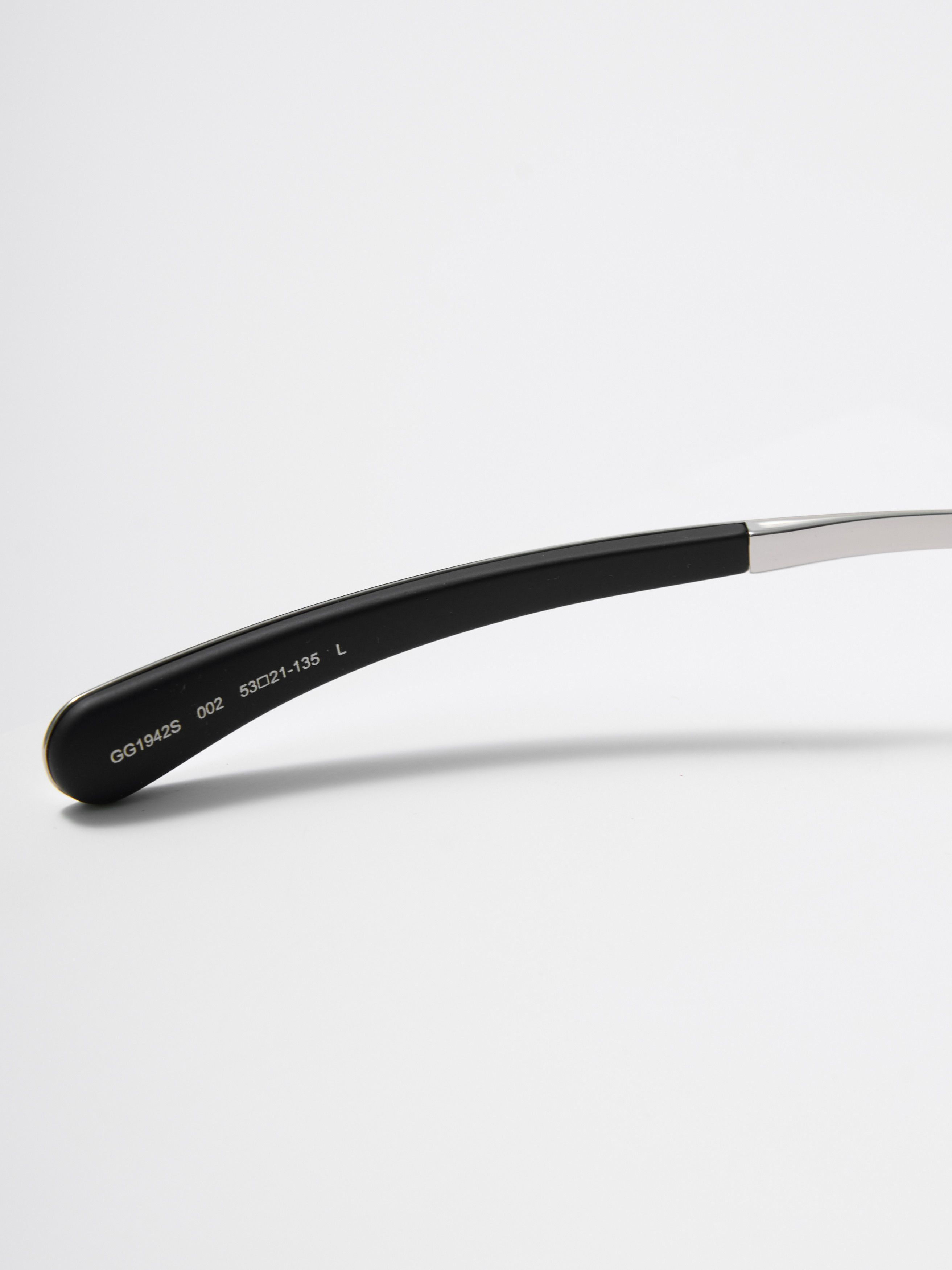 Gucci Gucci Metallic GG1942S 002 Sunglasses Size ONE SIZE - 8 Thumbnail