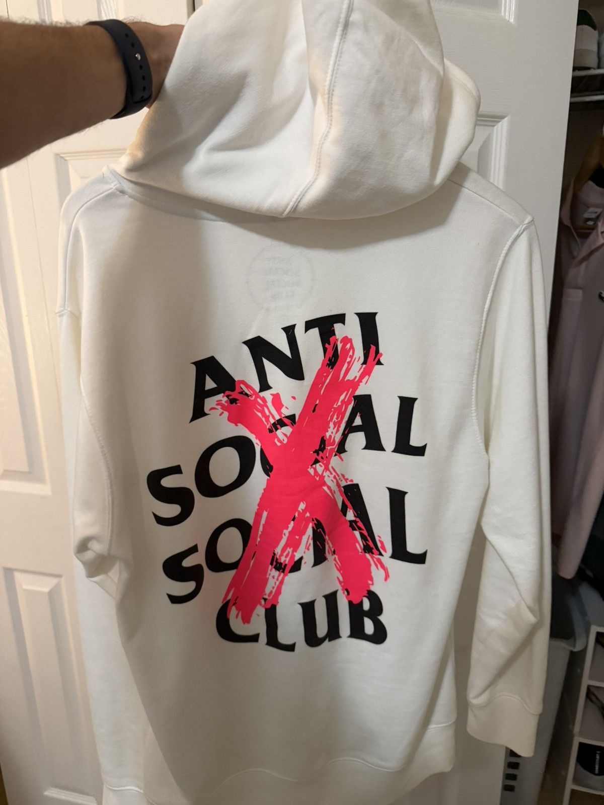 Anti Social Social Club ASSC white hoodie Size US S / EU 44-46 / 1 - 2 Thumbnail