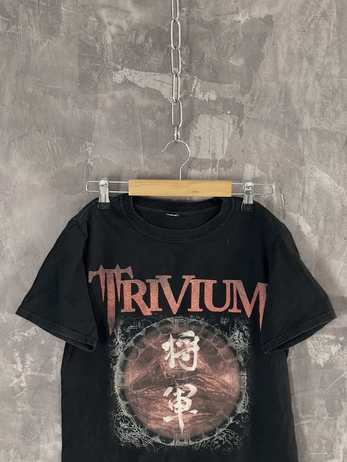 Band Tees × Vintage Trivium 00s Vintage Heavy Metal Rock Band Horror T shirt Size M / US 6-8 / IT 42-44 - 2 Thumbnail