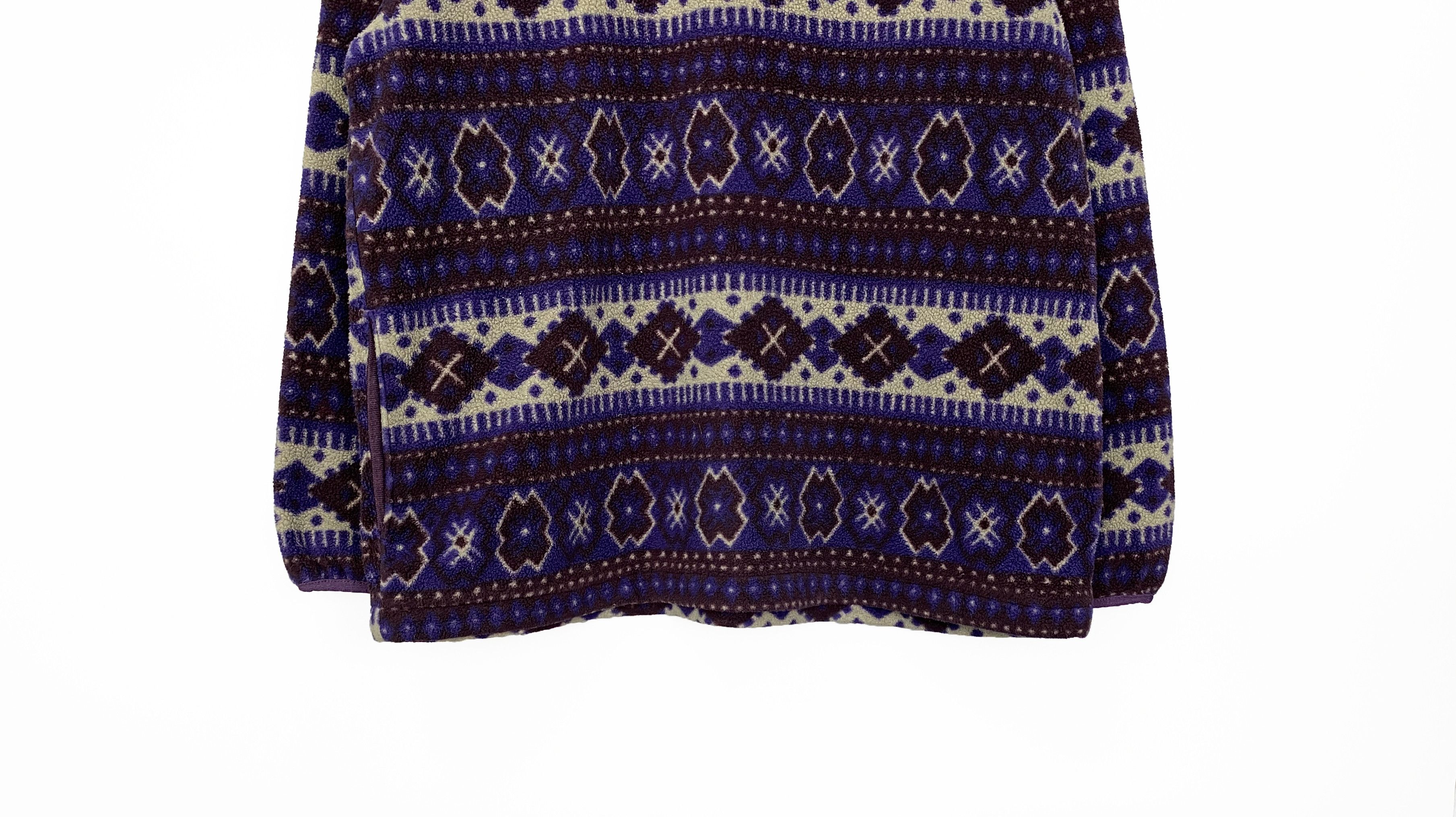 L.L. Bean Vintage L.L. Bean Snap-T Aztec Pattern Fleece Size US M / EU 48-50 / 2 - 6 Thumbnail