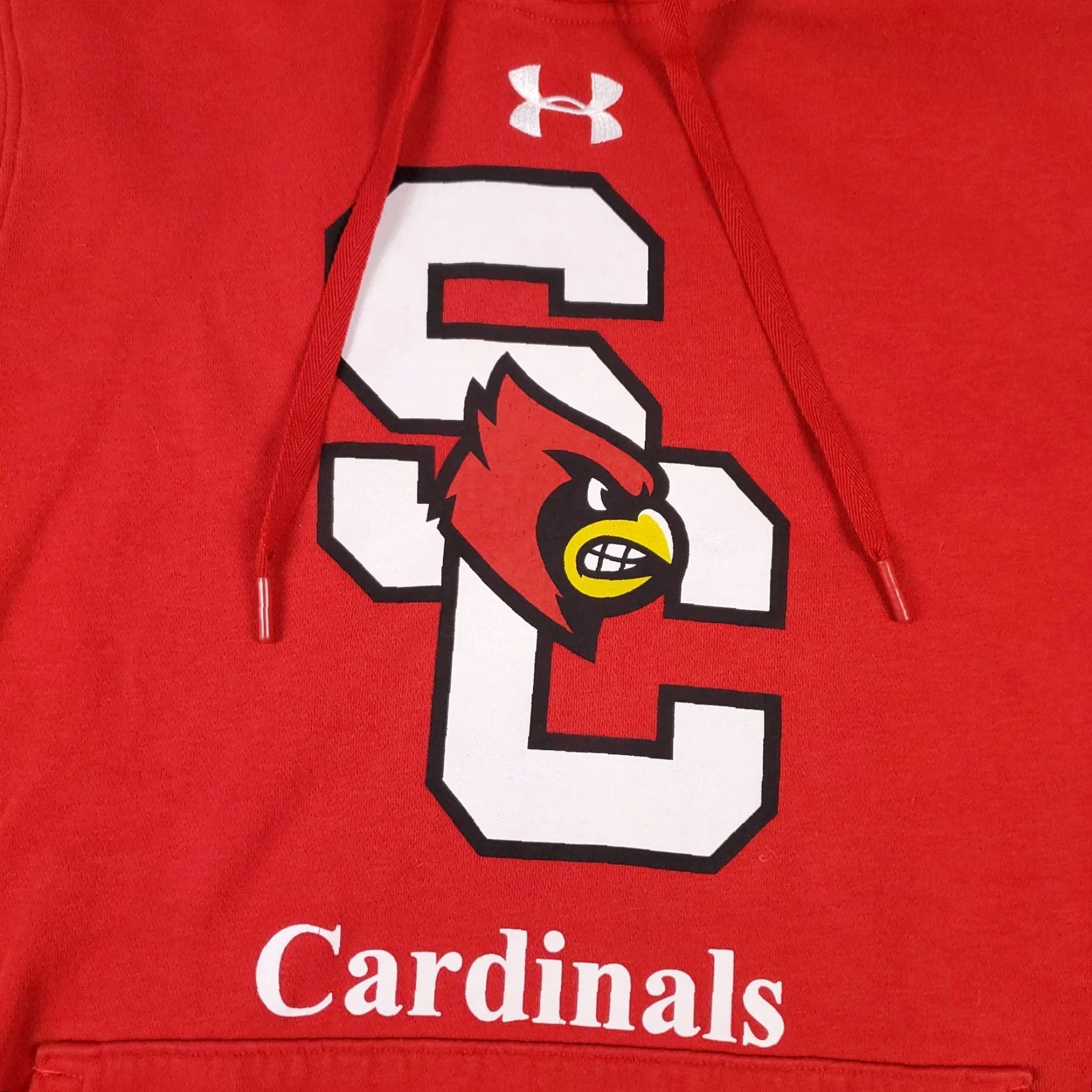 Under Armour Under Armour Sweater Mens Small Red Casual Pullover Hoodie Sweatshirt Size US S / EU 44-46 / 1 - 2 Thumbnail