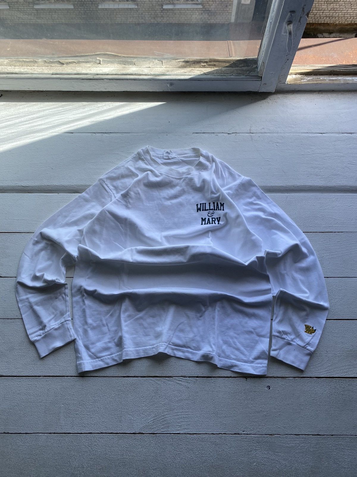 Other 90s College Of William & Mary White Long Sleeve Size US L / EU 52-54 / 3 - 2 Thumbnail