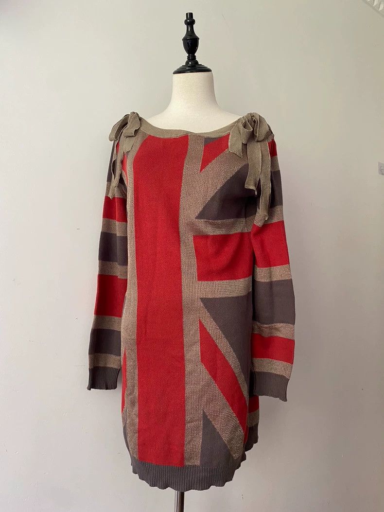 Vivienne Westwood A knitted dress with a rice color - ilac.rochib.com