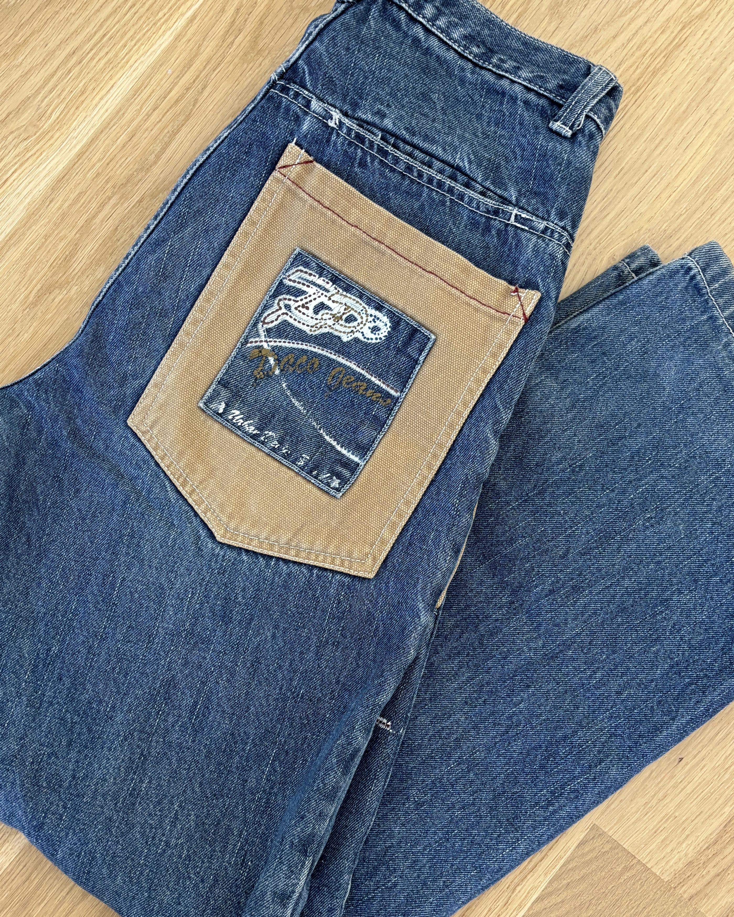 JNCO × Japanese Brand Rare Patchwork Paco Jeans Size US 30 / EU 46 - 4 Thumbnail