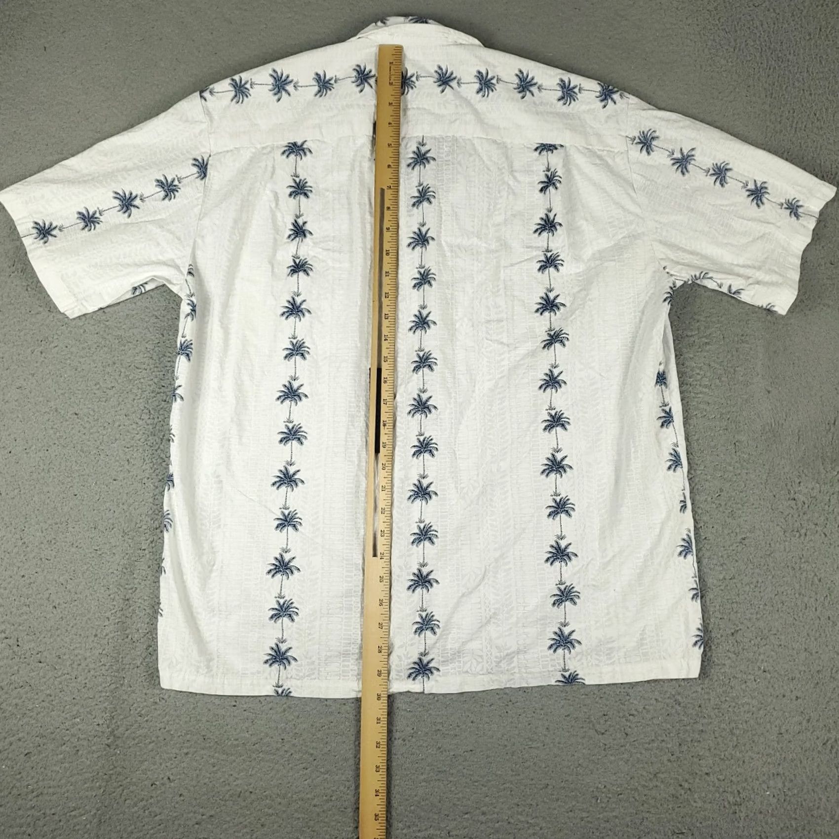 Vintage Pacific Legend Shirt Mens XL White Tropical Hawaiian Button Up Short Sleeve Size US XL / EU 56 / 4 - 4 Thumbnail