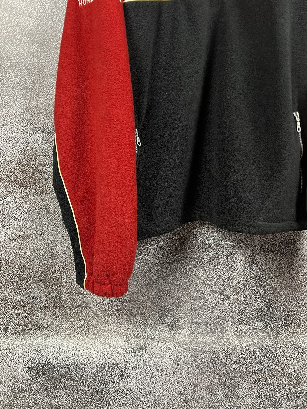 Honda × NASCAR Honda x Castrol Vintage racing fleece embroidered logo zip Size US XXL / EU 58 / 5 - 8 Thumbnail