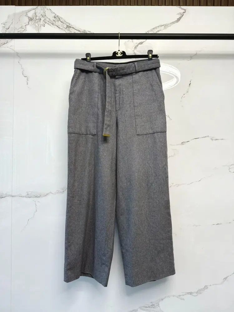Celine Celine 23AW Belt Attached Wool Trouser Size US 30 / EU 46 - 1 Thumbnail