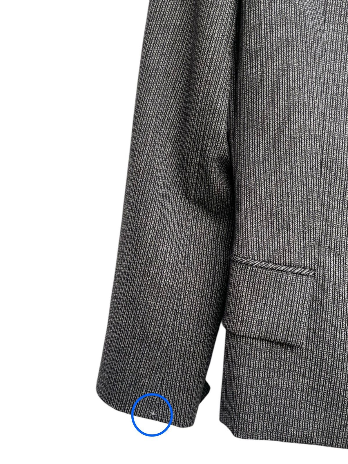 Christian Dior Monsieur Vintage Christian Dior Stripe Jacket Size M / US 6-8 / IT 42-44 - 5 Thumbnail