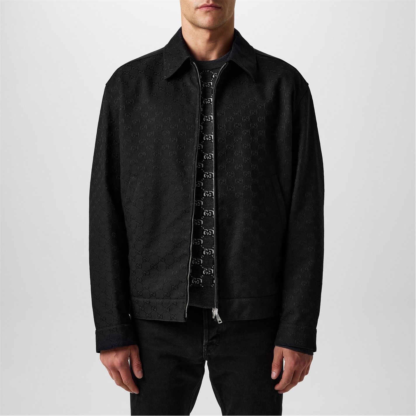Gucci GUCCI Reversible Nylon And Gg Canvas Jacket Size US M / EU 48-50 / 2 - 2 Thumbnail