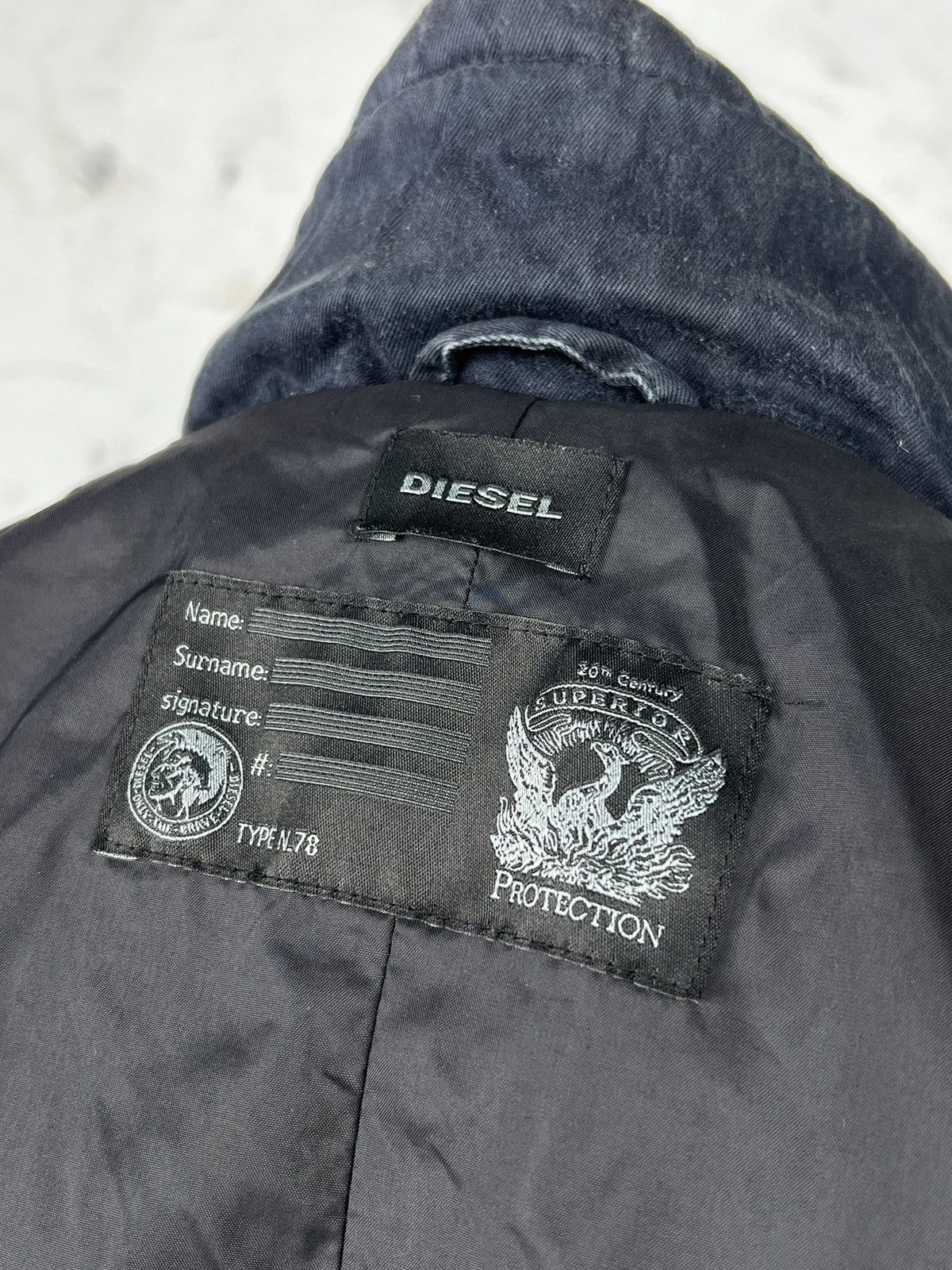 Diesel Vintage Diesel Field Jacket Military Style Size M - L Size US L / EU 52-54 / 3 - 8 Thumbnail