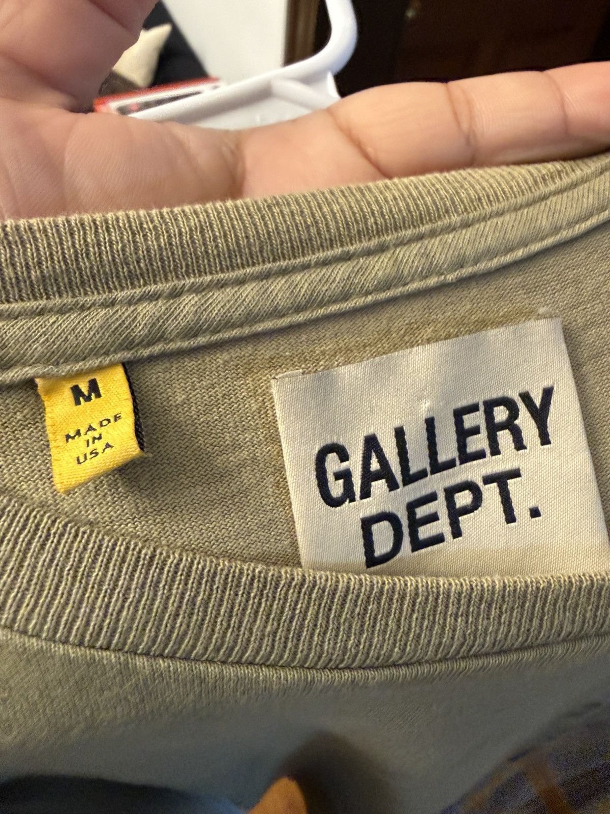 Gallery Dept. Gallery Dept. Long Sleeve Shirt Olive Green Size Medium Size US M / EU 48-50 / 2 - 10 Thumbnail