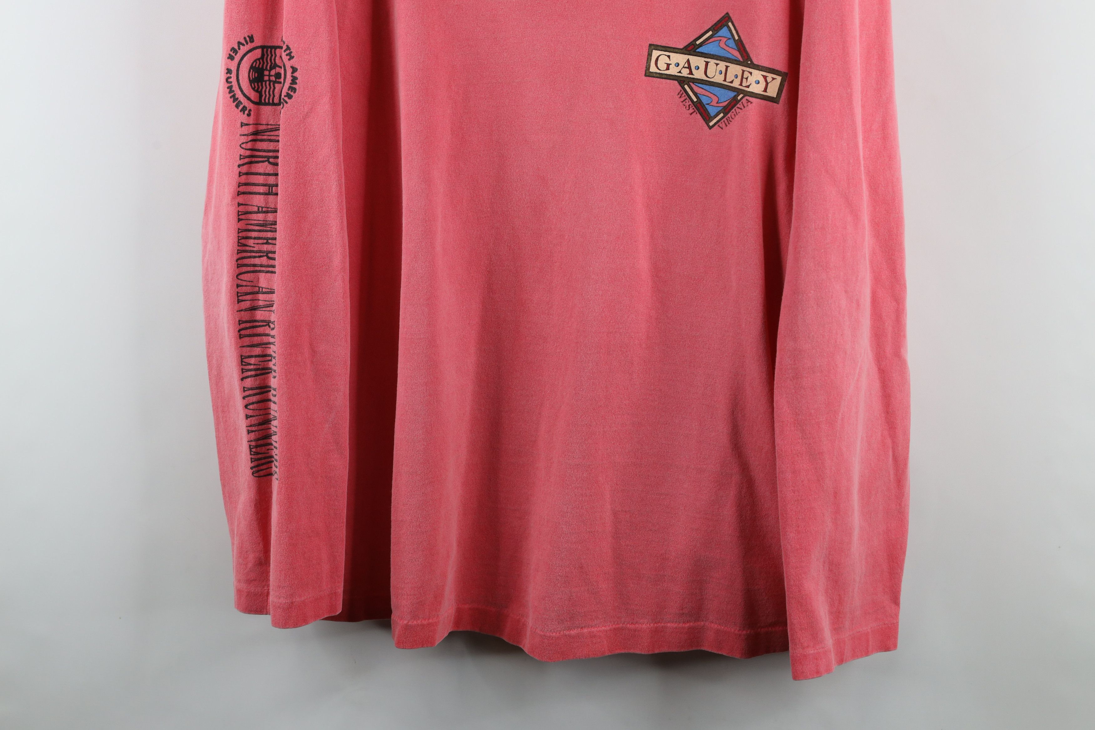 Vintage Vintage 90s American Runners Gauley West Virginia T-Shirt Size US XXL / EU 58 / 5 - 3 Thumbnail