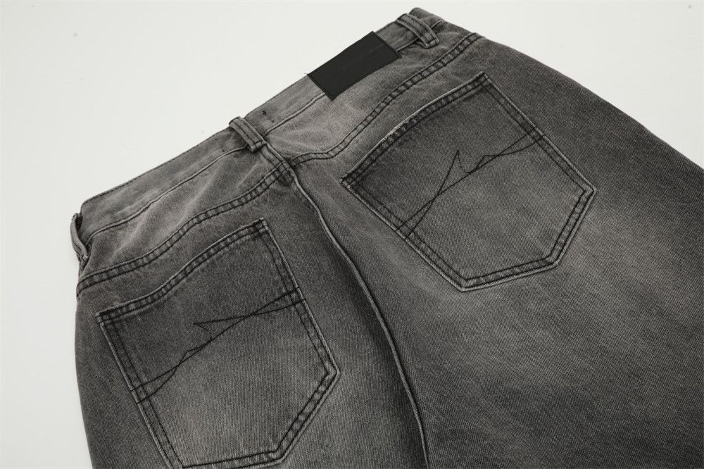 Japanese Brand × Jean Men's trendy punk distressed washed ripped jeans Size US 32 / EU 48 - 5 Thumbnail